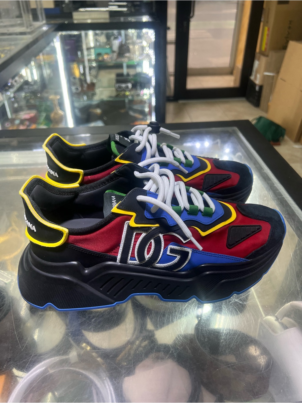Dolce & Gabbana Nylon Athletic Shoes
